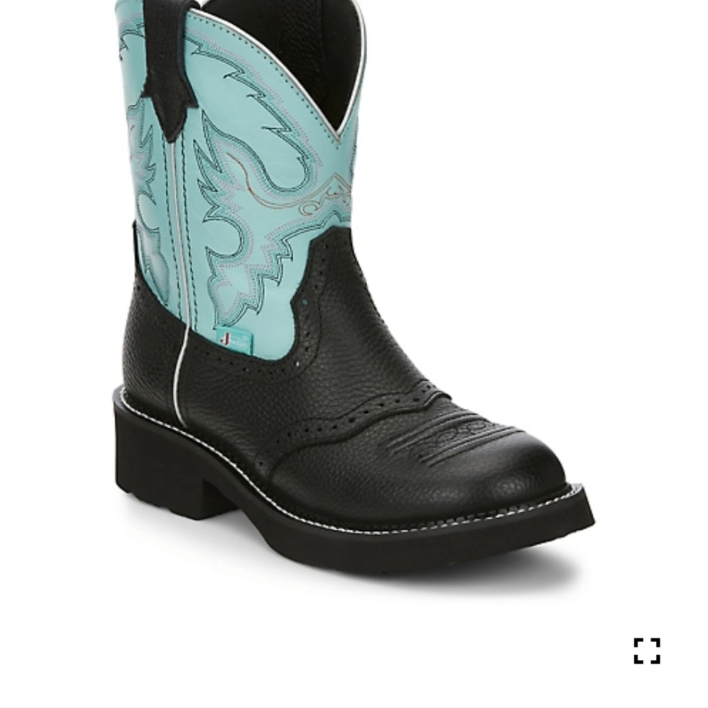 Justin Gypsy Gemma teal boots